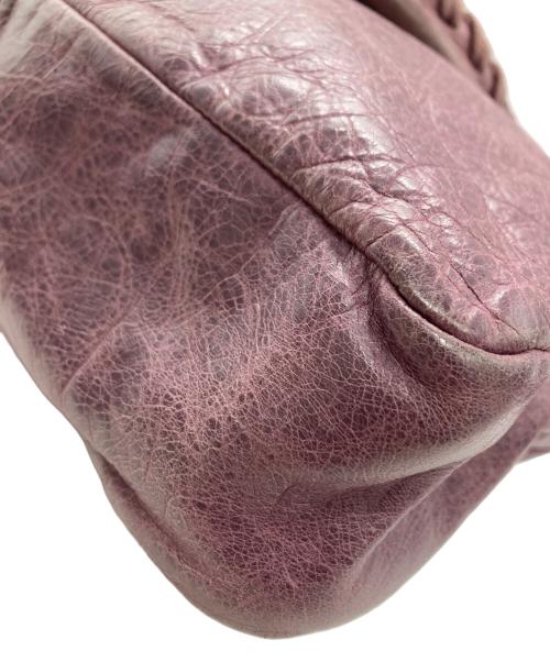 BALENCIAGA（バレンシアガ）BALENCIAGA (バレンシアガ) ザ ジャイアント タウン ハンドバッグ パープルの古着・服飾アイテム