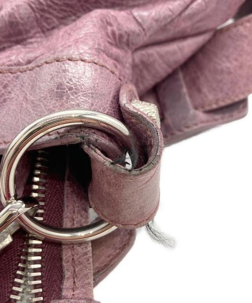 BALENCIAGA（バレンシアガ）BALENCIAGA (バレンシアガ) ザ ジャイアント タウン ハンドバッグ パープルの古着・服飾アイテム