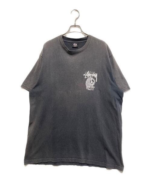 stussy（ステューシー）stussy (ステューシー) 半袖カットソー ブラック サイズ:XLの古着・服飾アイテム