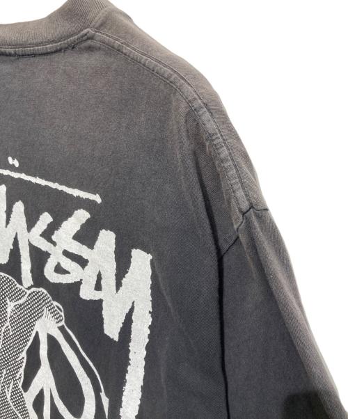 stussy（ステューシー）stussy (ステューシー) 半袖カットソー ブラック サイズ:XLの古着・服飾アイテム