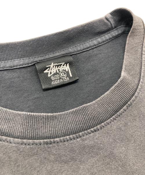 stussy（ステューシー）stussy (ステューシー) 半袖カットソー ブラック サイズ:XLの古着・服飾アイテム