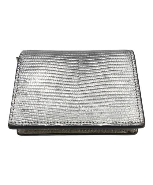 GUCCI（グッチ）GUCCI (グッチ) GGマーモントコンパクトウォレット グレーの古着・服飾アイテム