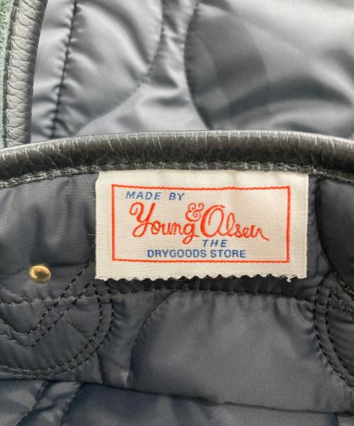 YOUNG & OLSEN The DRYGOODS STORE（ヤングアンドオルセン ザ ドライグッズストア）YOUNG & OLSEN The DRYGOODS STORE (ヤングアンドオルセン ザ ドライグッズストア) キルティングトートバッグ ブラックの古着・服飾アイテム