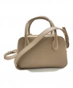 OHGAオオガ）の古着「ミニボストンバッグ/2way バッグ」｜ベージュ