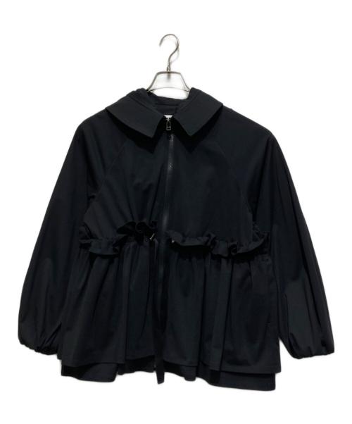 trefle+1（トレフルプラスワン）trefle+1 (トレフルプラスワン) ラッピングパーカー ブラック サイズ:Free 未使用品の古着・服飾アイテム