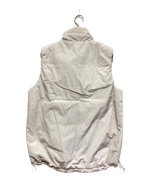 23区（ニジュウサンク）23区 (ニジュウサンク) 中綿 パティング ベスト ホワイト サイズ:38 未使用品の古着・服飾アイテム