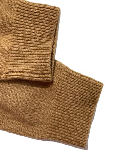 marmors（マルモア）marmors (マルモア) カシミヤウールロゴニット ブラウン サイズ:36 未使用品の古着・服飾アイテム