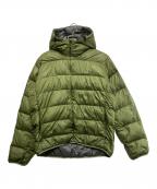 mont-bellモンベル）の古着「light alpine down/ダウンジャケット」｜カーキ