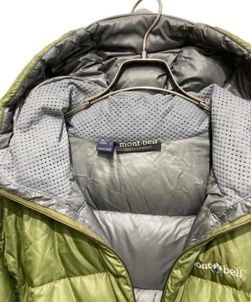 mont-bell（モンベル）mont-bell (モンベル) light alpine down/ダウンジャケット カーキ サイズ:XLの古着・服飾アイテム