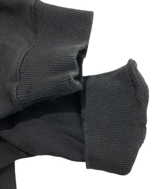 stussy（ステューシー）stussy (ステューシー) クラウンロゴプリントパーカー ブラック サイズ:Lの古着・服飾アイテム