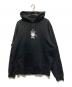 stussy（ステューシー）の古着「クラウンロゴプリントパーカー」｜ブラック