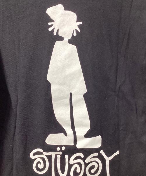 stussy（ステューシー）stussy (ステューシー) プリントTシャツ ブラック サイズ:Lの古着・服飾アイテム