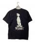 stussy (ステューシー) プリントTシャツ ブラック サイズ:L：6000円