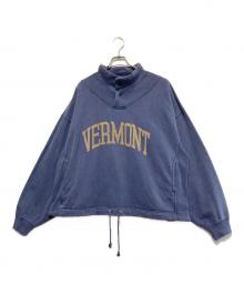 REMI RELIEF×GALLARDA GALANTE（レミレリーフ×ガリャルダガランテ）の古着「別注スポーツスウェットクルー」｜ネイビー