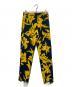 DRIES VAN NOTEN（ドリスヴァンノッテン）の古着「花柄パンツ」｜ネイビー×イエロー