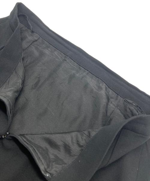 CHANEL（シャネル）CHANEL (シャネル) ココマークボタンひざ丈スカート ブラック サイズ:40の古着・服飾アイテム