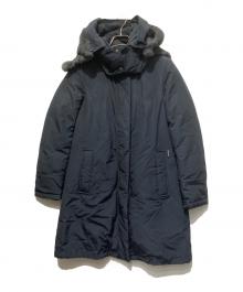 WOOLRICH（ウールリッチ）の古着「BOW BRIDGEダウンコート」｜ネイビー