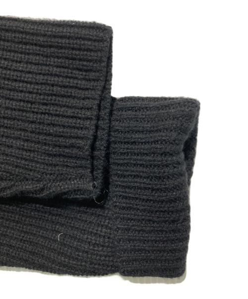 EVERYDAY I LIKE.（エヴリデイ アイ ライク）EVERYDAY I LIKE. (エヴリデイ アイ ライク) カシミヤ混ニット ブラック サイズ:Freeの古着・服飾アイテム