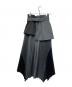 UNITED TOKYO (ユナイテッドトーキョー) ドームコルセットプリーツスカート グレー サイズ:1：9000円