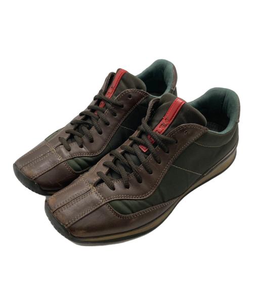 PRADA SPORTS（プラダスポーツ）PRADA SPORTS (プラダスポーツ) スニーカー カーキ サイズ:6の古着・服飾アイテム