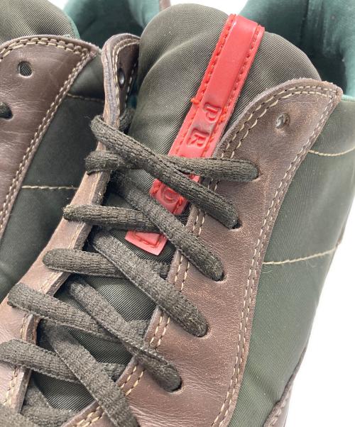PRADA SPORTS（プラダスポーツ）PRADA SPORTS (プラダスポーツ) スニーカー カーキ サイズ:6の古着・服飾アイテム