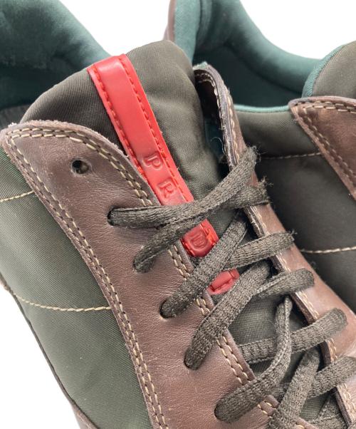 PRADA SPORTS（プラダスポーツ）PRADA SPORTS (プラダスポーツ) スニーカー カーキ サイズ:6の古着・服飾アイテム