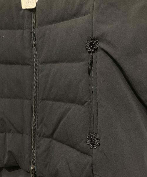 Super Beauty（スーパービューティ）Super Beauty (スーパービューティ) フラワーレースダウンジャケット ブラック サイズ:42の古着・服飾アイテム