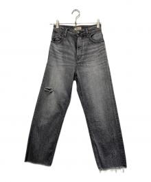 YANUK×AYA KANEKO（ヤヌーク×アヤカネコ）の古着「デニムパンツ」｜ブラック