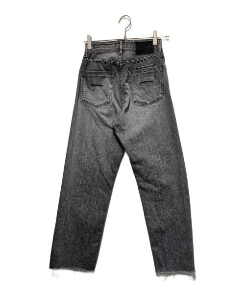 YANUK（ヤヌーク）YANUK (ヤヌーク) AYA KANEKO (アヤカネコ) デニムパンツ ブラック サイズ:23の古着・服飾アイテム