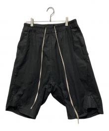 RICK OWENS（リックオウエンス）の古着「BASKETSWINGER/バスケットスウィンガー イージーパンツ」｜ブラック