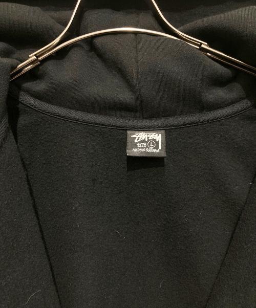 stussy（ステューシー）stussy (ステューシー) Scorpion Zip Hoodie/ジップパーカー ブラック サイズ:Lの古着・服飾アイテム