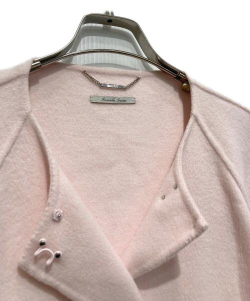 CELFORD（セルフォード）CELFORD (セルフォード) ファーポケットケープジャケット ピンク サイズ:Freeの古着・服飾アイテム