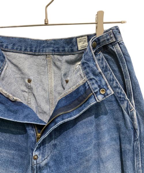 ordinary fits（オーディナリーフィッツ）Ordinary fits (オーディナリーフィッツ) BELL PANTS/ベル パンツ/デニムパンツ ネイビー サイズ:30の古着・服飾アイテム