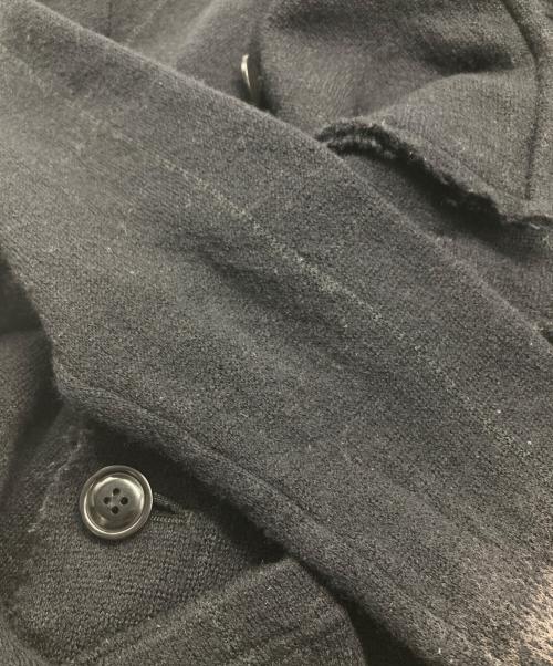 Y's（ワイズ）Y's (ワイズ) 切替ニットジャケット ブラック サイズ:2の古着・服飾アイテム