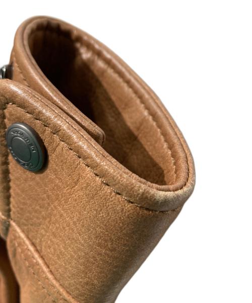 COACH（コーチ）COACH (コーチ) シングルレザ‐ジャケット ブラウン サイズ:XSの古着・服飾アイテム