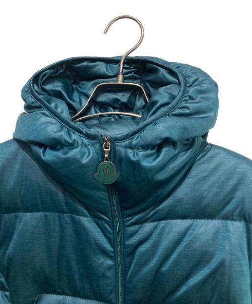 MONCLER（モンクレール）MONCLER (モンクレール) JERSEY ダウンジャケット グリーン サイズ:1の古着・服飾アイテム