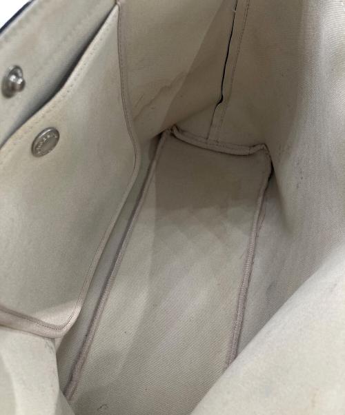 Herve Chapelier（エルベシャプリエ）Herve Chapelier (エルベシャプリエ) コーテッドキャンバススクエアトート B5サイズ ノワール×ノワールの古着・服飾アイテム