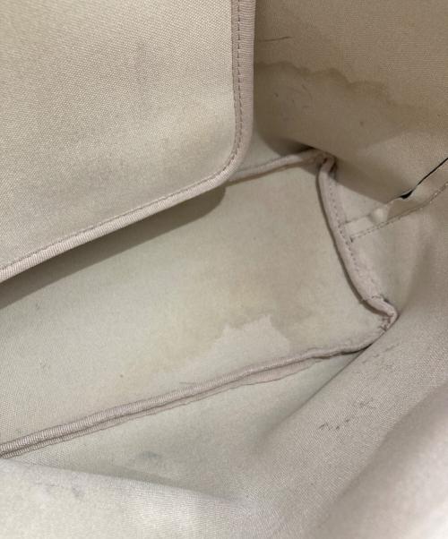 Herve Chapelier（エルベシャプリエ）Herve Chapelier (エルベシャプリエ) コーテッドキャンバススクエアトート B5サイズ ノワール×ノワールの古着・服飾アイテム