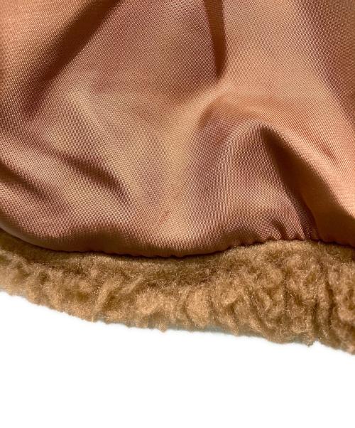 LiLi Rena（リリレナ）LiLi Rena (リリレナ) ウール テディ ショート丈 コート ブラウン サイズ:Freeの古着・服飾アイテム