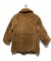 LiLi Rena (リリレナ) ウール テディ ショート丈 コート ブラウン サイズ:Free：12000円
