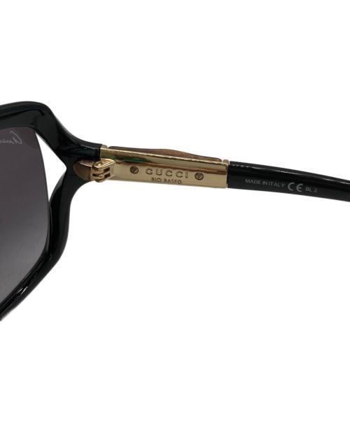 GUCCI（グッチ）GUCCI (グッチ) サングラス ブラック サイズ:61-16-125の古着・服飾アイテム