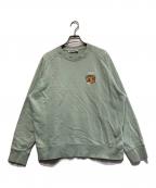 Onitsuka Tigerオニツカタイガー）の古着「刺繍スウェット」｜グリーン