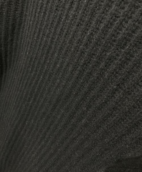 Curensology（カレンソロジー）Curensology (カレンソロジー) リョウアゼジップカーディガン/ニットカーディガン ブラック サイズ:Freeの古着・服飾アイテム