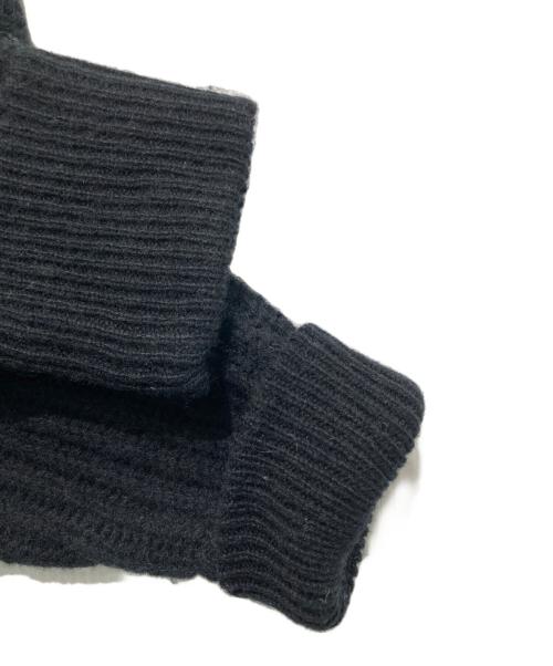 Curensology（カレンソロジー）Curensology (カレンソロジー) リョウアゼジップカーディガン/ニットカーディガン ブラック サイズ:Freeの古着・服飾アイテム