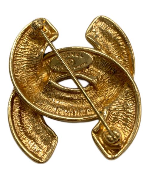 CHANEL（シャネル）CHANEL (シャネル) マトラッセココマークブローチ ゴールドの古着・服飾アイテム