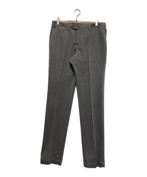 PT01（ピーティーゼロウーノ）PT01 (ピーティーゼロウーノ) ウールパンツ グレー サイズ:50の古着・服飾アイテム