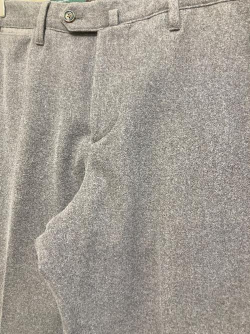 PT01（ピーティーゼロウーノ）PT01 (ピーティーゼロウーノ) ウールパンツ グレー サイズ:50の古着・服飾アイテム