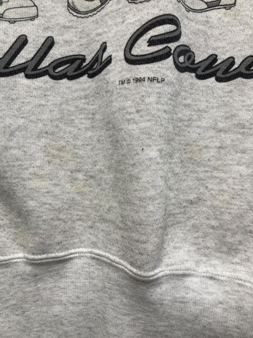 america's favorites（america's favorites）america's favorites (america's favorites) プリントスウェット グレー サイズ:Mの古着・服飾アイテム