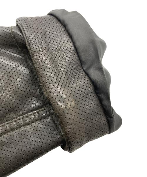 BOSS HUGO BOSS（ボス ヒューゴボス）BOSS HUGO BOSS (ボス ヒューゴボス) レザージャケット ブラウン サイズ:40Rの古着・服飾アイテム