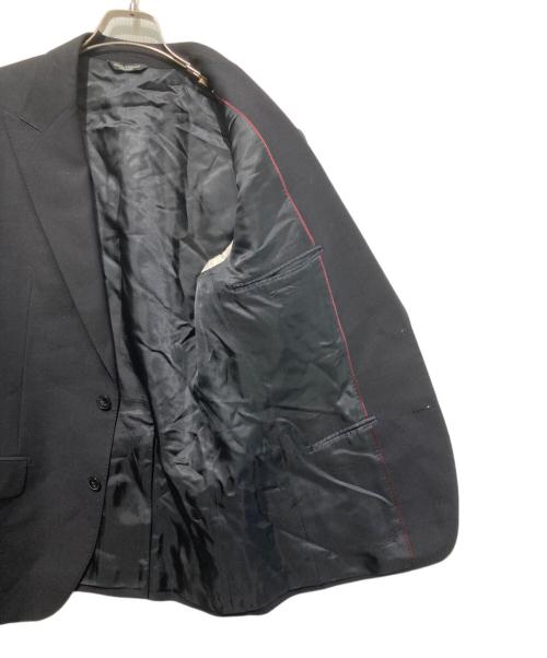 DOLCE & GABBANA（ドルチェ＆ガッバーナ）DOLCE & GABBANA (ドルチェ＆ガッバーナ) SICILIAセットアップスーツ ブラック サイズ:50の古着・服飾アイテム